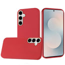 Samsung s26 Classy Slick Chromed Around Hybrid Case Cover - Red