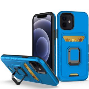 iPhone 13 Pro Max Card Holder Magnetic Ring Stand Case