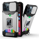 iPhone 11 Card Holder Ring Stand Case