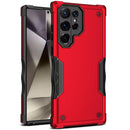 Samsung s25 Ultra 5G Exquisite Tough Shockproof Hybrid Case Cover - Red