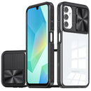 Samsung A16 5G Fusion Transparent Clear Hybrid Case Cover - Black