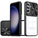 Samsung S24 FE Fusion Transparent Clear Hybrid - Black