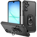 For Samsung A17 5G Tough Hybrid With Ring Stand Case - Black
