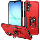 For Samsung A17 5G Tough Hybrid With Ring Stand Case - Red