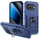 For Google Pixel 10a Tough Hybrid With Ring Stand Case - Dark Blue