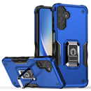Samsung A15 5G OPTIMUM Magnetic Ring Stand Hybrid Case Cover - Blue