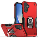 Samsung A15 5G OPTIMUM Magnetic Ring Stand Hybrid Case Cover - Red