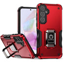 For Samsung Galaxy A36 / A56 OPTIMUM Magnetic Ring Stand Hybrid Case Cover - Red