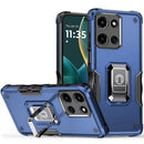 For Moto G Stylus 5G 2026/2025 OPTIMUM Magnetic Ring Stand Hybrid Case Cover - Blue