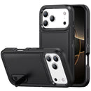 iPhone 17 Pro Max PEAK 3in1 Toughest Hybrid with Stand Cover Case - Black/Black