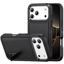 iPhone 17 Pro PEAK 3in1 Toughest Hybrid with Stand Cover Case - Black/Black