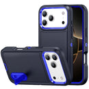 iPhone 17 Pro PEAK 3in1 Toughest Hybrid with Stand Cover Case - Black/Blue
