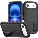 iPhone 17 Air PEAK 3in1 Toughest Hybrid with Stand Cover Case - Black/Black