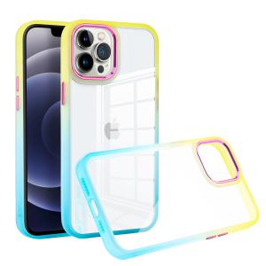 iPhone 14 6.1 Two Tone Transparent Case