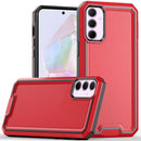 For Samsung Galaxy A36 / A56 Rank Tough Strong Modern Fused Hybrid Case Cover - Red