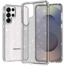 Samsung s26 Ultra Glitter Ultra Thick 3mm Transparent Hybrid Case Cover - Smoke
