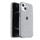 Transparent Glitter Case Smoke