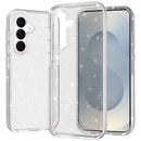Samsung s26 Glitter Ultra Thick 3mm Transparent Hybrid Case Cover - Clear