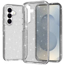 Samsung s26 Glitter Ultra Thick 3mm Transparent Hybrid Case Cover - Smoke
