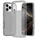 iPhone 17 Pro Max Sturdy Ultra Thick 3mm Transparent Hybrid Case Cover - Smoke