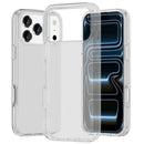 For Apple iPhone 18 Pro Sturdy Ultra Thick 3mm Transparent Hybrid Case Cover - Clear