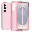 Samsung s26 Sturdy Ultra Thick 3mm Transparent Hybrid Case Cover - Pink