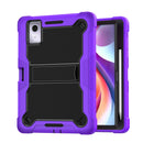 For Moto Pad 2026 11inch Tough Tablet Strong Kickstand Hybrid Case Cover - Purple