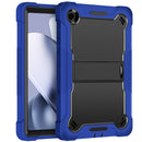 TMobile Revvl Tab 2 Tough Tablet Strong Kickstand Hybrid Case Cover - Dark Blue