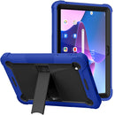 Samsung Galaxy Tab S9 / S9FE / S10FE Tough Tablet Strong Kickstand Hybrid Case Cover - Dark Blue
