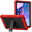 Samsung Galaxy Tab S9 / S9FE / S10FE Tough Tablet Strong Kickstand Hybrid Case Cover - Red