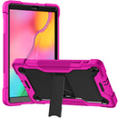 Samsung A9 Plus 11 inch Tough Tablet Strong Kickstand Hybrid Case Cover - Hot Pink