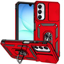 For Samsung A17 5G Well Protective Magentic Ring Stand Camera Protective Cover Case - Red
