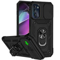 Moto G 5G 2022 Ring Stand Protective Camera Case Cover