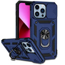 iPhone 14 Plus Ring Stand Protective Camera Case Cover
