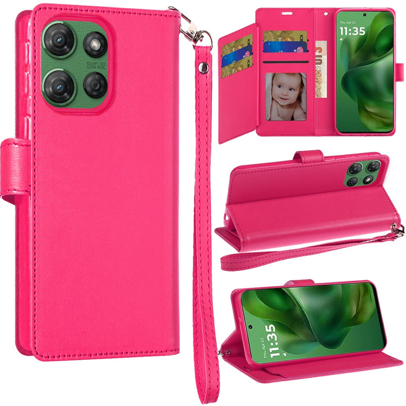 Motorola Moto G Power 5G 2025 Wallet ID Card Holder Case Cover Motorola Moto G Power 5G 2025 Wallet ID Card Holder Case Cover