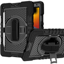 For Apple iPad (A16) 2025 / iPad 10th Gen 10.9 inch 3in1 Multi-Functional Tablet Case for Hand  Shoulder  Pencil & Stand - Black