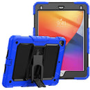 Apple New iPad 9.7 inch Heavy Duty Full Body Rugged Tablet Kickstand Case Cover - Black/Blue