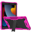Apple iPad (A16) 2025 / iPad 10th Gen 10.9 inch Tough Tablet Strong Kickstand Hybrid Case Cover - Hot Pink