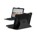 UAG Designed for Samsung Galaxy Tab S9 FE Case Metropolis SE Black  w/Kickstand Auto Wake/Sleep S Pen Holder Rugged Military Dropproof Protective Cover by URBAN ARMOR GEAR