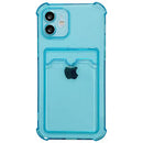 iPhone 14 Plus Transparent Card Holder Case