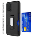 Card Case with Clip Black