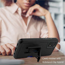 Card Case with Clip Black