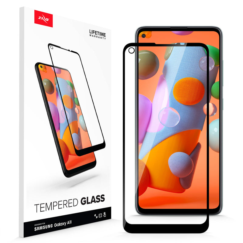 Samsung A11 Tempered Glass Black