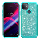 T-Mobile Revvl 4 Glitter Hybrid Case