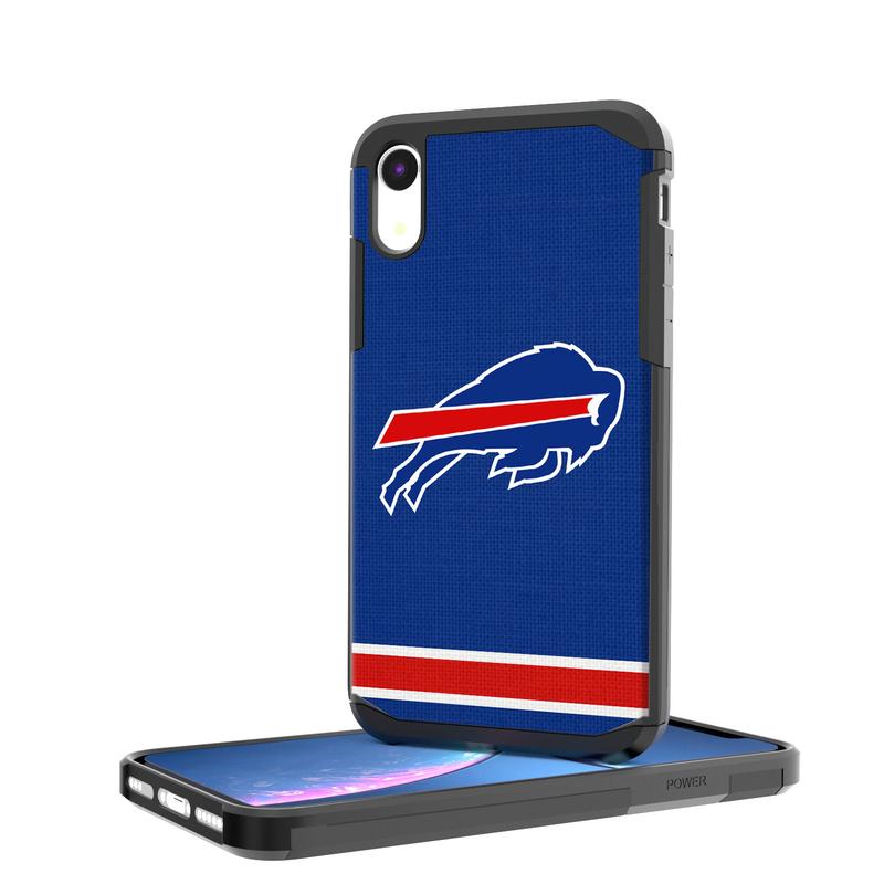 Buffalo Bills iPhone Rugged Case with Text Design, Size: XS Max Buffalo Bills iPhone Rugged Case with Text Design, Size: XS Max