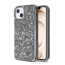 Rhinestone Hybrid Case Black