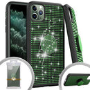 Onyx Bling Collection Stand Case Green
