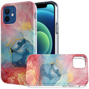 Glittered Marble Case Fire and Ice