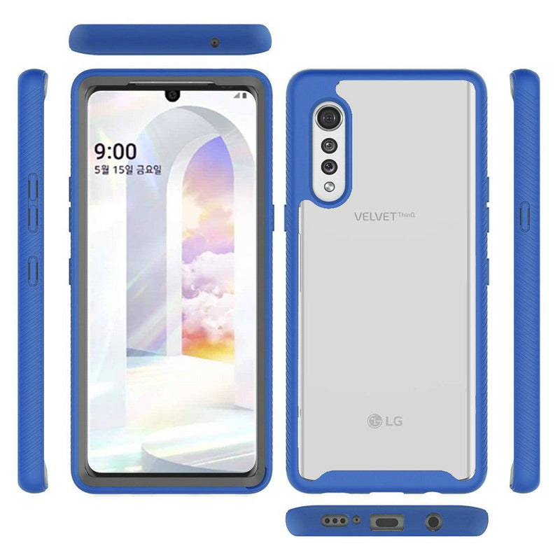 LG Velvet 5G Shockproof Bumper Case LG Velvet 5G Shockproof Bumper Case