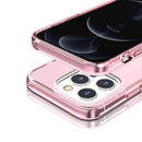 Transparent Hybrid Case Pink